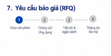 7 · Yêu cầu báo giá