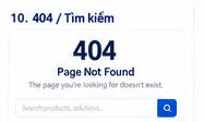 10 · 404 / Tìm kiếm